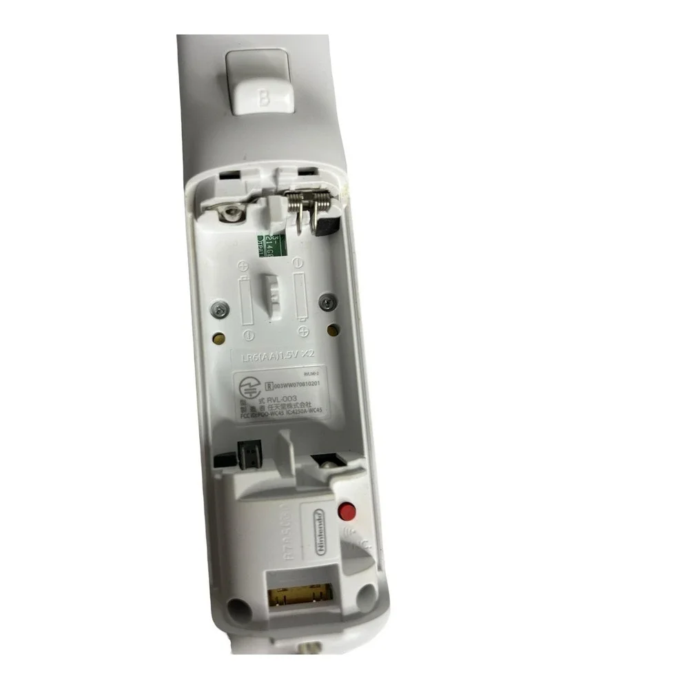 OEM Nintendo Wii Video Game Remote Controller White Nunchuck Sleeve RVL-003 Test
